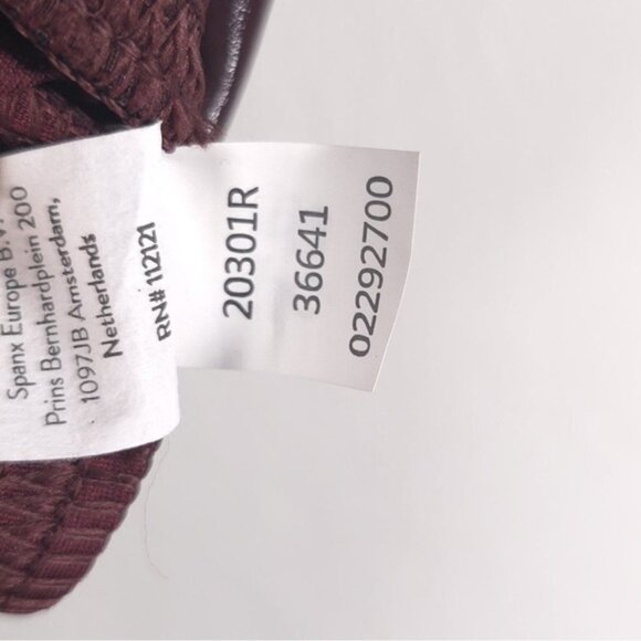 NWT SPANX‎ Faux Patent Leather Liquid Gloss LEGGINGS 20301R Ruby Size LARGE - Picture 14 of 16